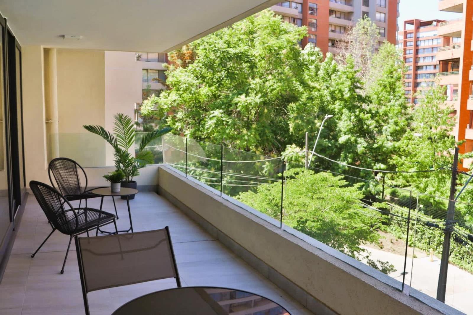 Hom I Espectacular Depto 2D2B 4 Pax Las Condes Santiago del Cile Esterno foto